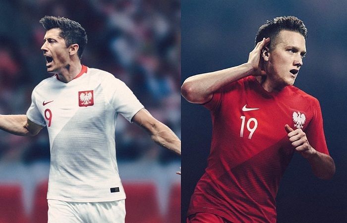 Poland World Cup 2018 Home Away Kits