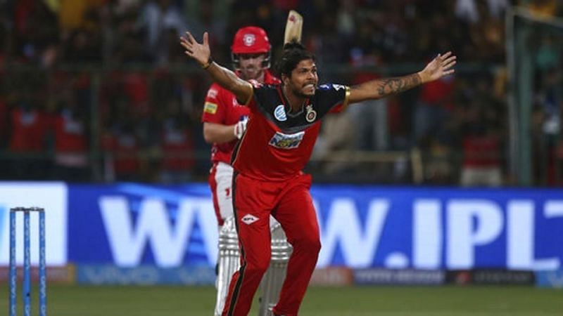 Image result for IPL 2018, RCB vs KXIP Umesh Yadav