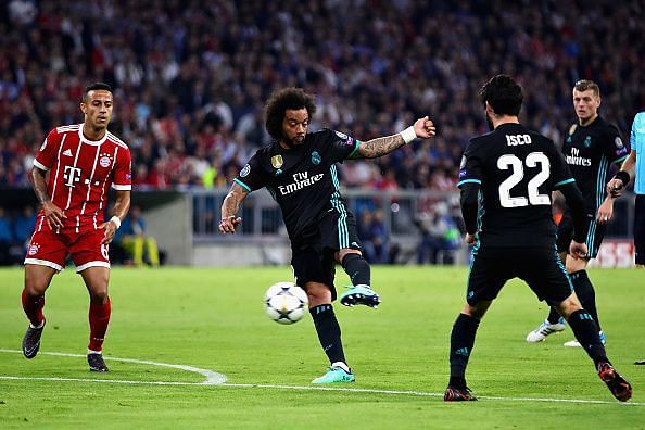 Bayern Munich Real Madrid highlights Marcelo goal