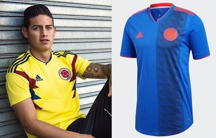 Colombia World Cup 2018 Home Away Kits