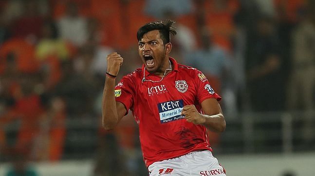 Rajpoot took a 5-wicket haul in his first game for KXIP