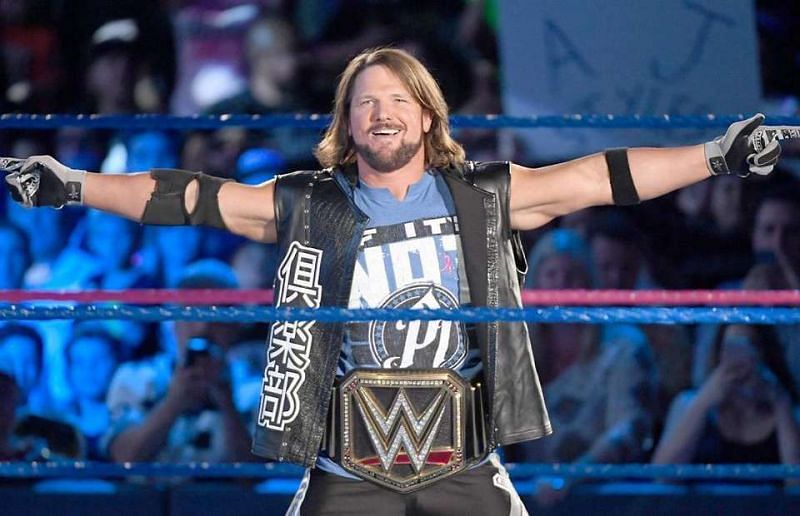 Current WWE Champion A.J. Styles