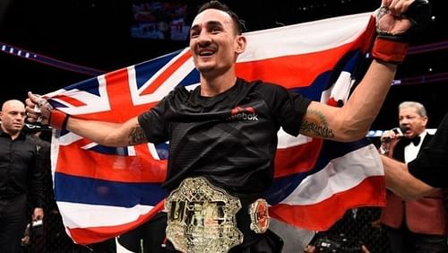 UFC Featherweight Champion Max Holloway