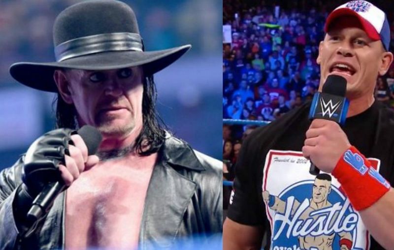 The Undertaker could have a face-off segment with John Cena at WrestleMania 34