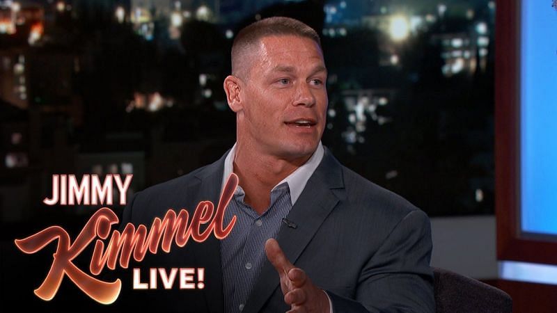 The 16-time Champion was on Jimmy Kimmel Live recently