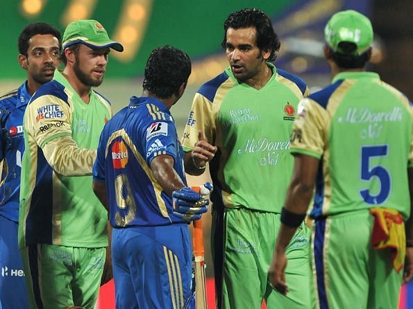 Rayudu had a heated exchange with RCB players after winning the match