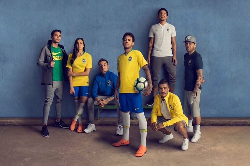 Brazil's football evolution in attire