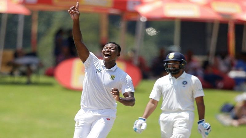 Ngidi picked up 8 wickets in his Test debut match against India.