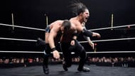 Baron Corbin, on his last night in NXT, clobbers the debuting veteran.