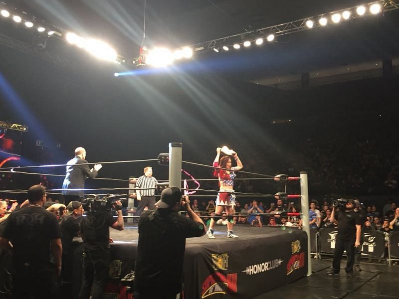 &lt;p&gt;Legendary Japanese wrestler Sumie Sakai became the inaugural WOH Champion&lt;/p&gt;&lt;p&gt;