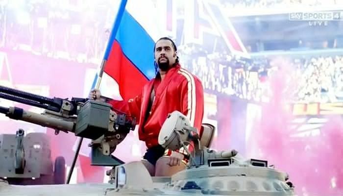 Image result for rusev army tank