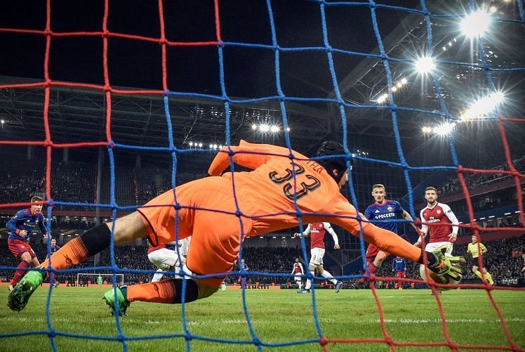 Cech could have done much better to save CSKA Moscow&#039;s goals