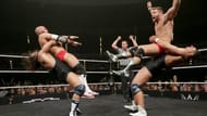Jason Jordan and Chad Gable display their amateur wrestling prowess over WWE's most old school team.