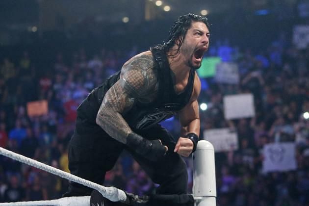 Image result for wwe roman angry