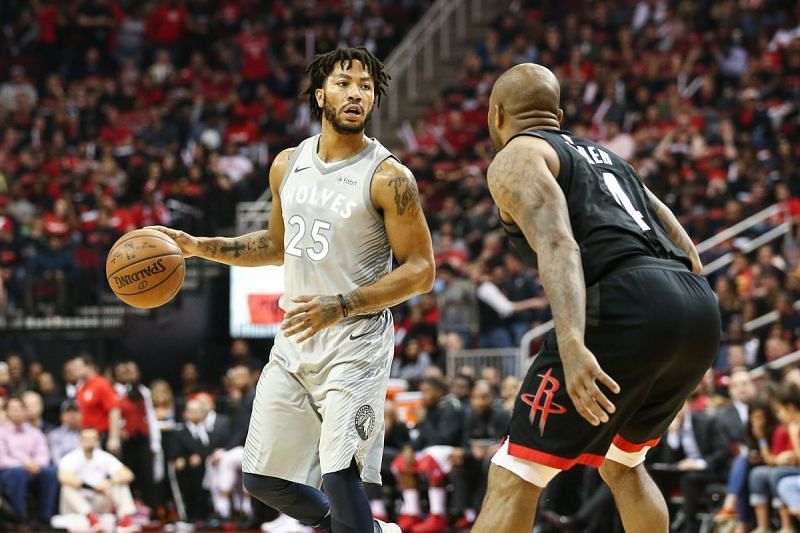 Rose guarded by B.J. Tucker