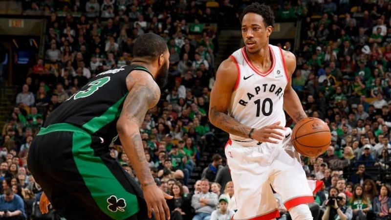DeMar DeRozan had a terrible shooting night but the Raptors cruised to a victory at home.