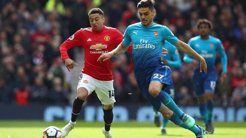 Mavropanos and Lingard duelled it out down the right wings, with the Greek emerging the winner