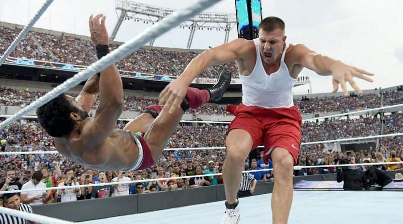 Could Rob Gronkowski foil Jinder Mahal again?