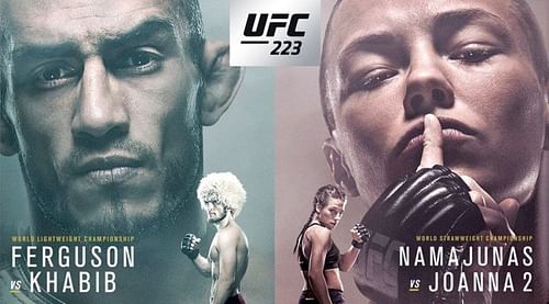 UFC 223 Poster