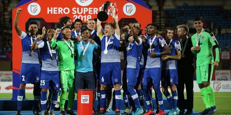 Bengaluru FC won the Indian Super Cup last year