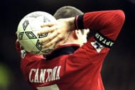 Eric Cantona of Manchester United