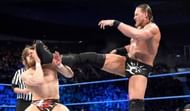 Big Cass attacking Daniel Bryan on Smackdown