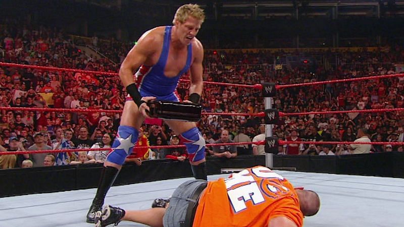 Jack Swagger picked up the contract at WrestleMania 26