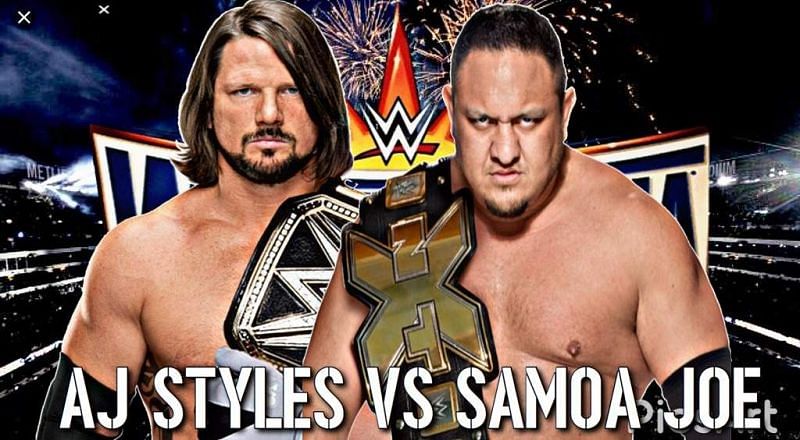 AJ Styles vs. Samoa Joe