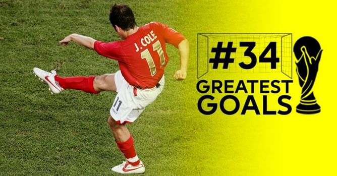 40 Greatest Goals in World Cup History: #34 Joe Cole - England vs Sweden ('06)