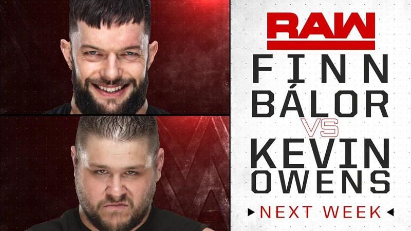 Balor and Owens will rehash their famous feud from NXT next week on Raw. 