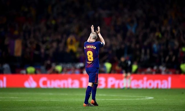 Andres Iniesta will leave Barcelona at the end of the season