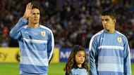 Edison Cavani (left) along with Luiz Suarez (right) will be the front men leading Uruguay's onslaught.