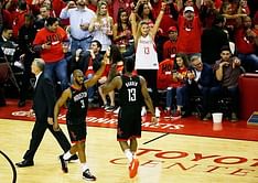West Conf. Finals Game 2: Golden State Warriors 105-127 Houston Rockets - Rockets' Player Ratings