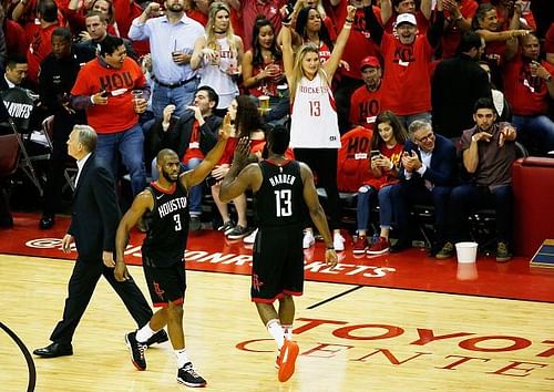 Golden State Warriors v Houston Rockets - Game Two