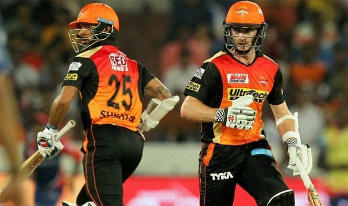 Shikhar Dhawan Kane Williamson IPL Sunrisers Hyderabad