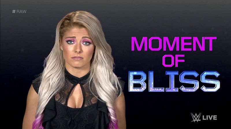Alexa Bliss was hilarious once again, this week