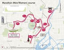 Tokyo Olympic marathon starts and finishes at new stadium