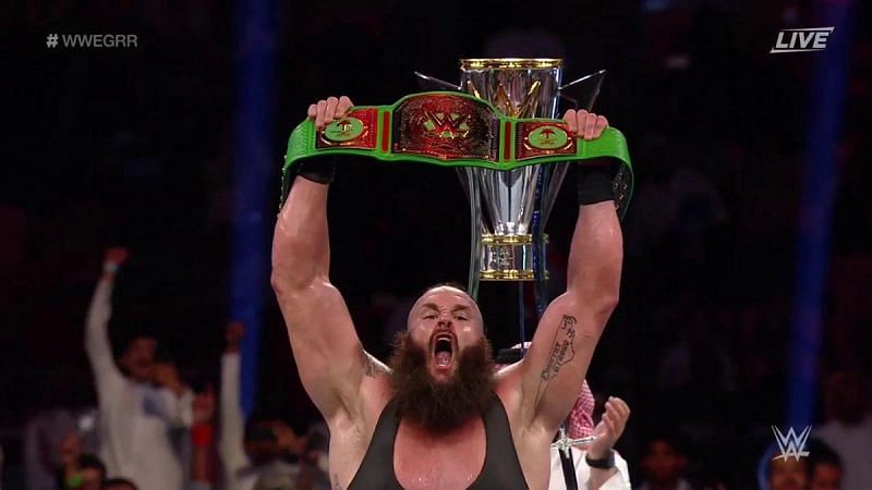 What&#039;s the fate of the title Strowman won?