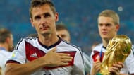 Klose with the World Cup in 2014