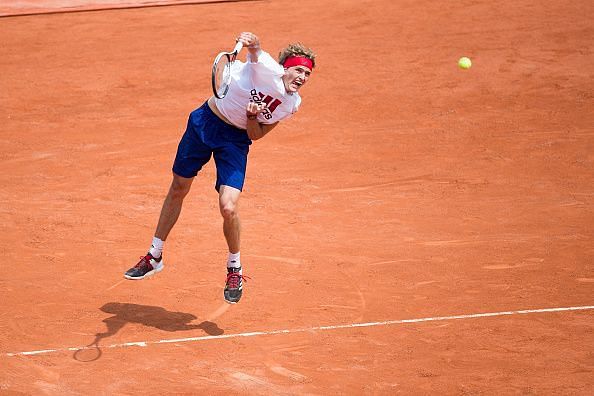 2018 French Open Tennis Tournament. Roland Garros. Paris. France.