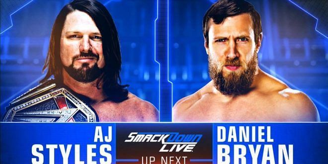 Styles and Bryan had a match on the post-Wrestlemania Smackdown, but it was cut short.