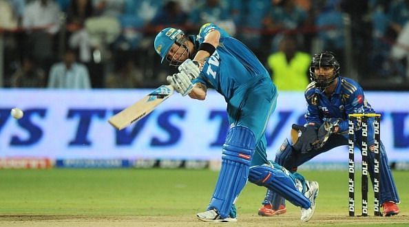 Pune Warriors India's batsman Michael Cl