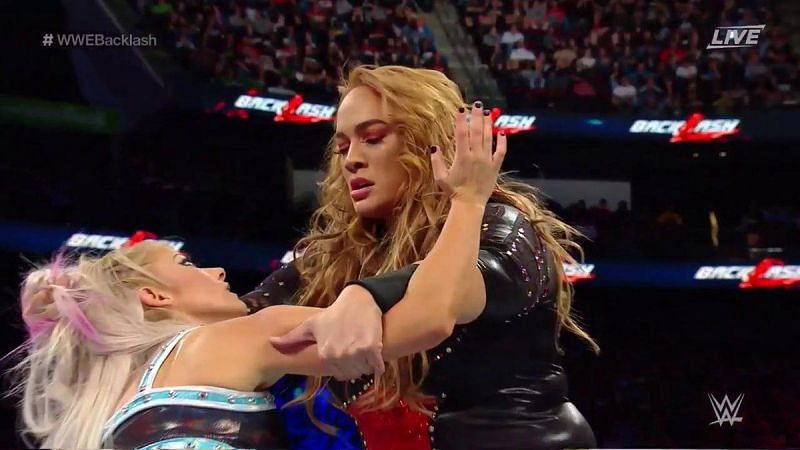 Nia Jax defended her Raw Women&#039;s Championship against Alexa Bliss 