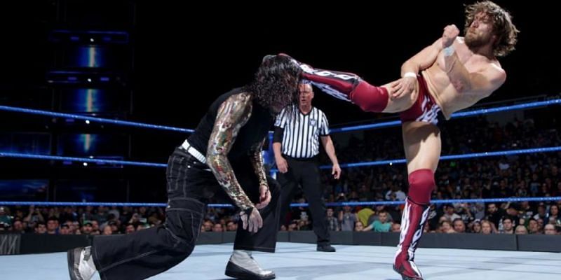 Daniel Bryan beat Jeff Hardy on Smackdown.