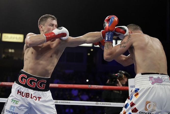 Golovkin makes short work of Martirosyan with 2nd round KO
