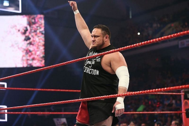 Samoa Joe would be the final entrant at the Ladder Match