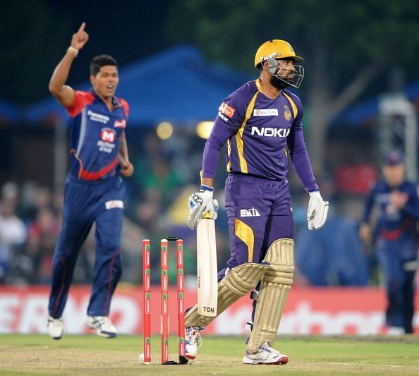 CLT20 2012 Match 2 Group A - Kolkata Knight Riders v Delhi Daredevils