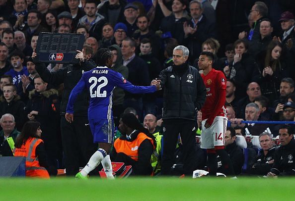 Chelsea v Manchester United - The Emirates FA Cup Quarter-Final