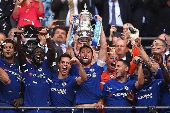 Chelsea secured their 8th FA Cup title courtesy of a win over Manchester United