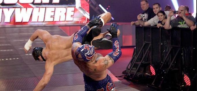 Cody Rhodes and Rey Mysterio tore each other apart in a classic Falls Count Anywhere Match